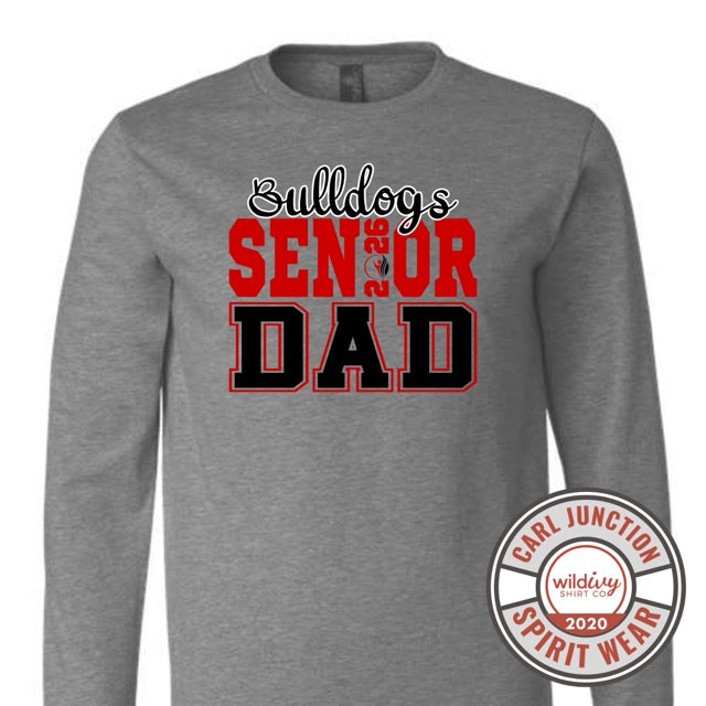 Bulldogs Senior Dad 2026 Swimming