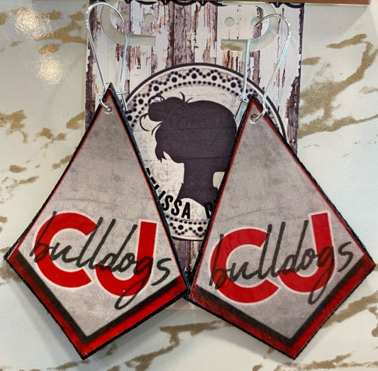 CJ Bulldogs Earrings